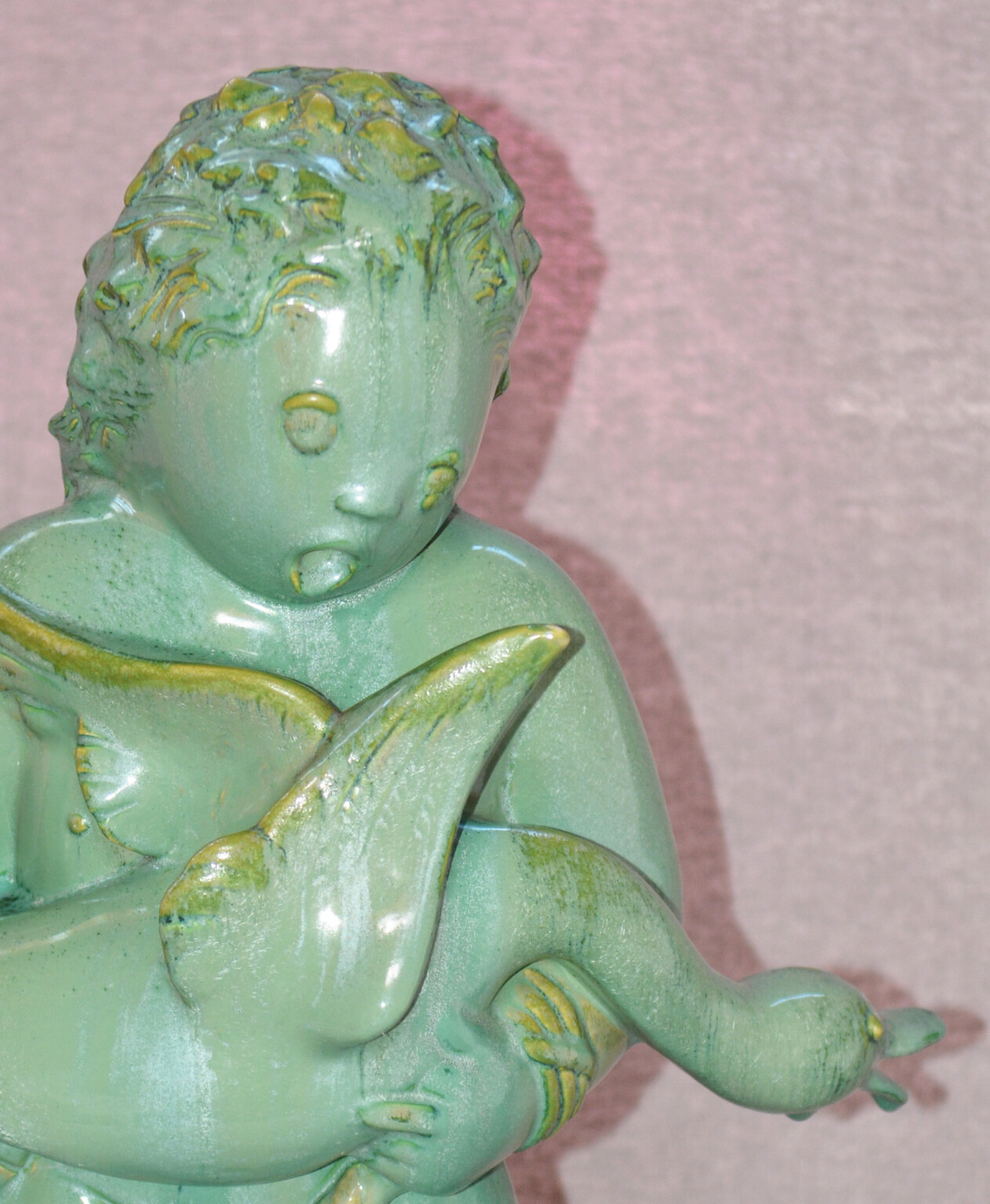 Biancini, Società Ceramica Italiana di Laveno, Putto con oca