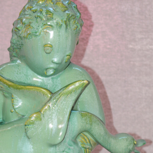 Biancini, Società Ceramica Italiana di Laveno, Putto con oca