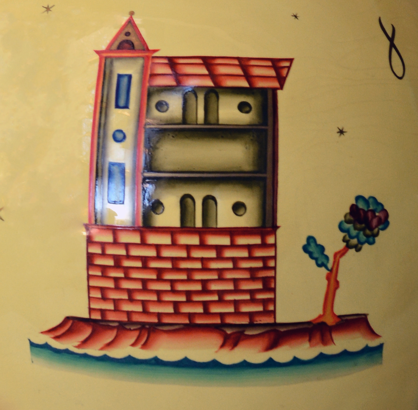 Andloviz, Società Ceramica Italiana di Laveno, Vaso con musicanti