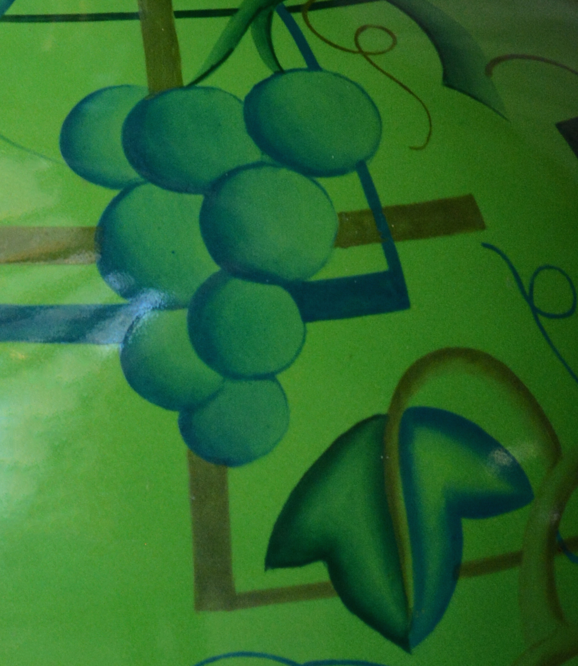Andloviz, Società Ceramica Italiana di Laveno, Vaso con grappoli d’uva