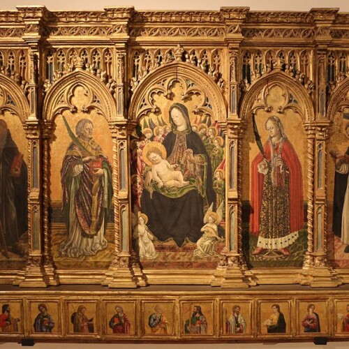 Polittico di Torchiara, Castello Sforzesco: Benedetto Bembo