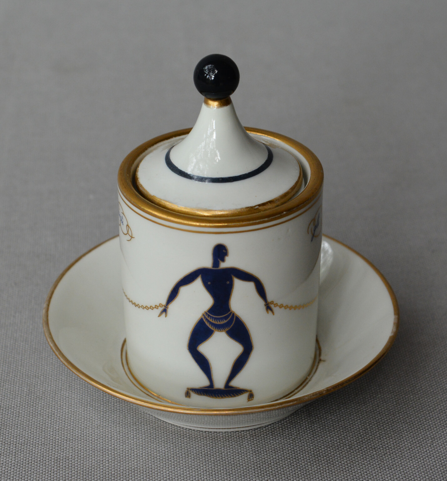 Ponti, Società Ceramica Richard-Ginori, Calamaio Gli amanti