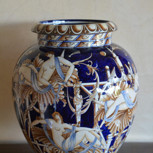 Ponti, Società Ceramica Richard-Ginori, Vaso delle donne e dei fiori
