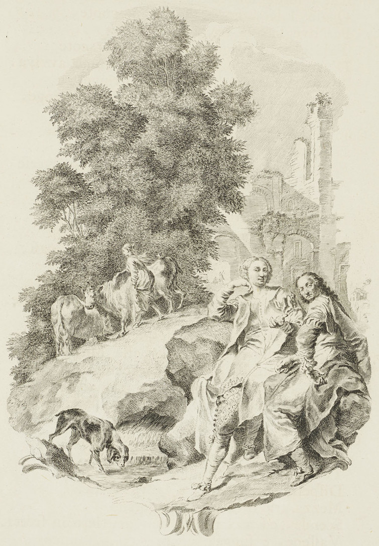 Giambattista Piazzetta and the Gerusalemme liberata by Torquato Tasso/1745