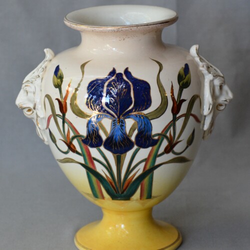 Società Ceramica Italiana di Laveno, Vaso teste leonine