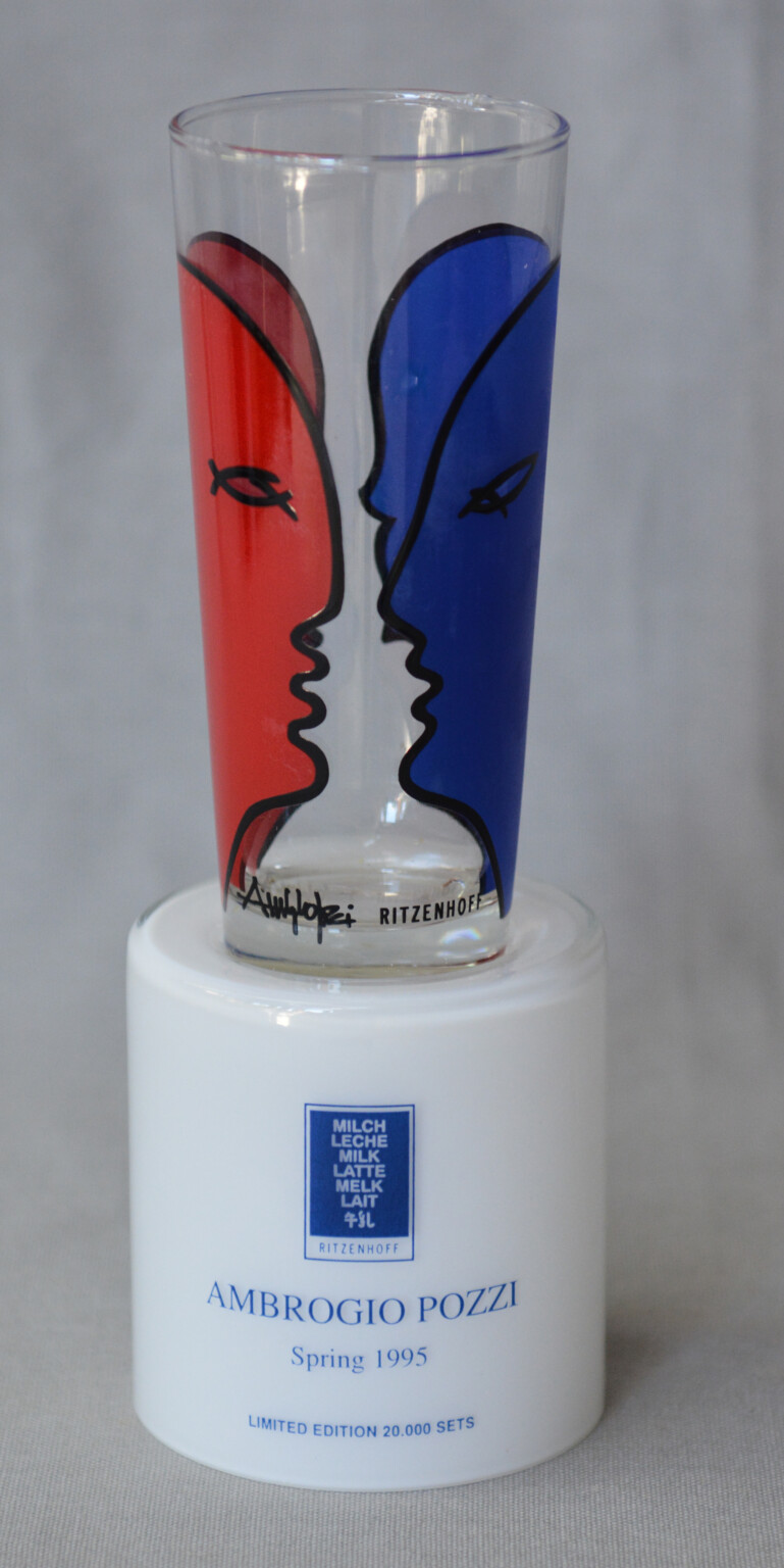 Pozzi, per Ritzenhoff, Bicchiere Milk