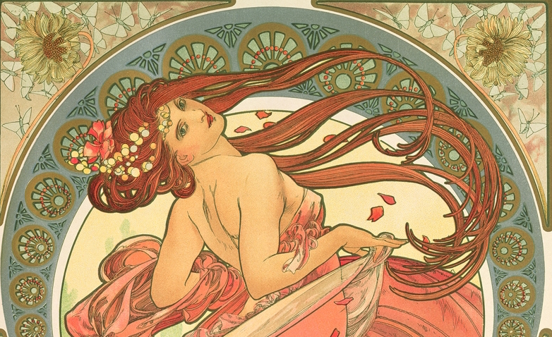 Alfons Mucha and the Art Nouveau atmospheres