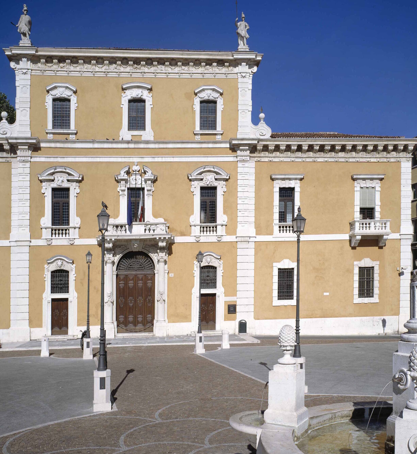 Palazzo Martinengo Palatini, ora sede del Rettorato dell’Università degli Studi di Brescia