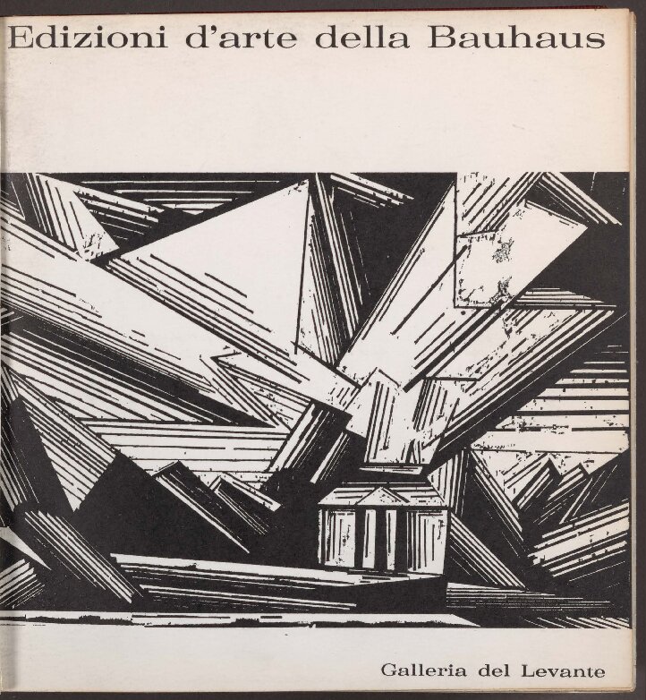 Edizioni d’arte della Bauhaus, 1963