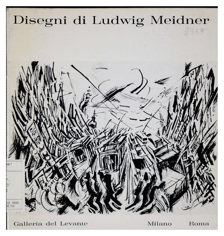 Disegni di Ludwig Meidner, 1965