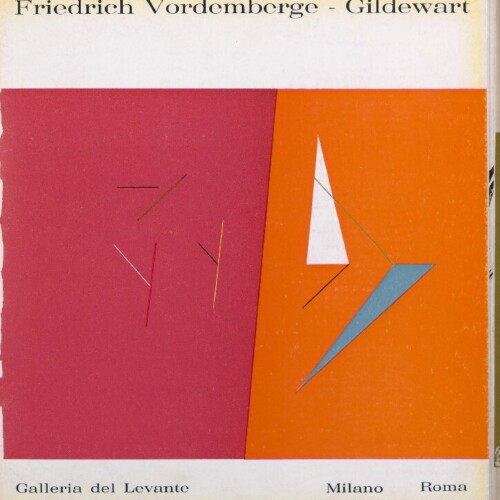 Friedrich Vordemberge-Gildewart, 1965