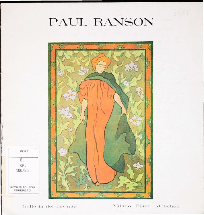 Paul Ranson, 1967-1968