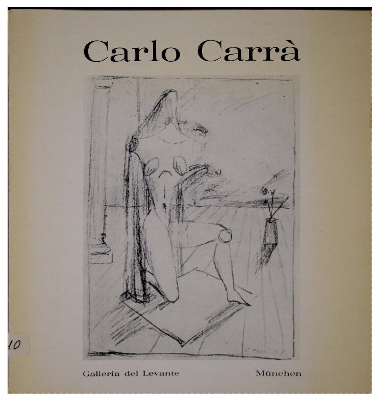 Carlo Carrà, 1967