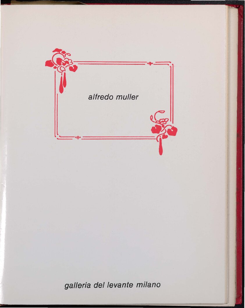 Alfredo Muller, 1975