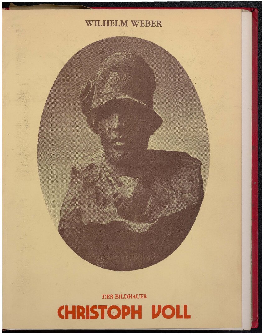 Der Bildhauer Christoph Voll, 1975