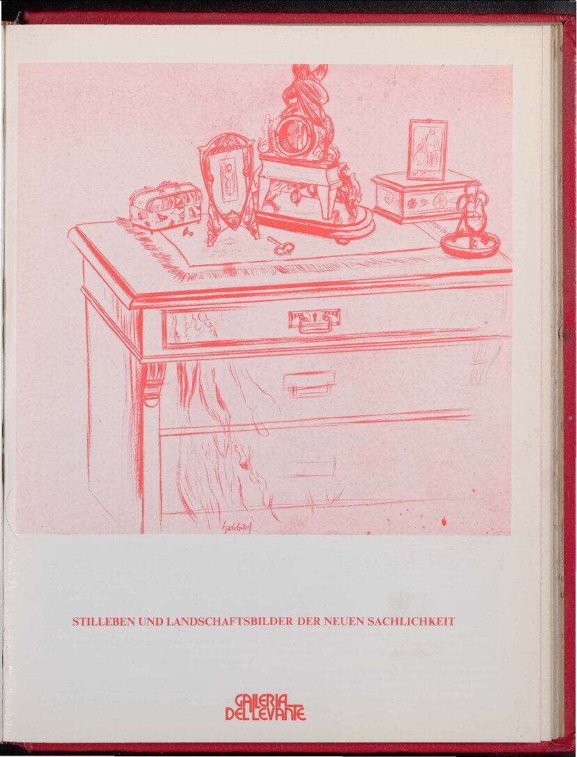 Stilleben und Landschaftsbilder der Neuen Sachlichkeit, 1980
